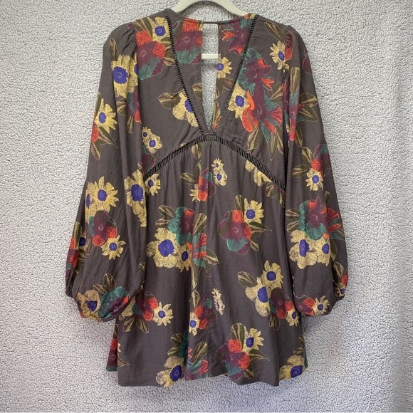 Free People Strawberry Felids Mini Dress - Brown - Picture 11 of 16